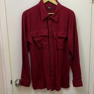 ESNTLS Red Over Shirt